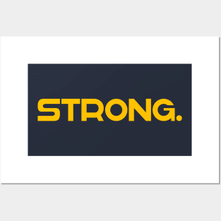 Strong design Posters and Art